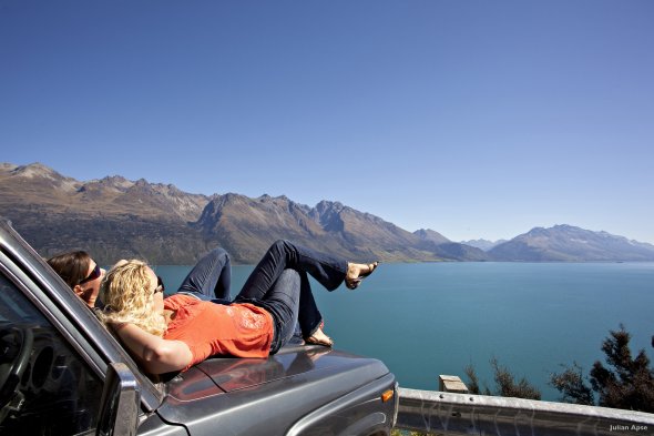 Lake Wakatipu - Queenstown Neuseeland Lake Wakatipu - Queenstown Neuseeland