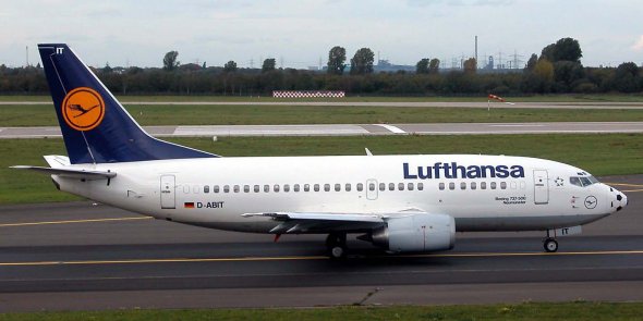 Zur Erinnerung, die alte Kennzeichnung der Lusthansa Zur Erinnerung, die alte Kennzeichnung der Lusthansa