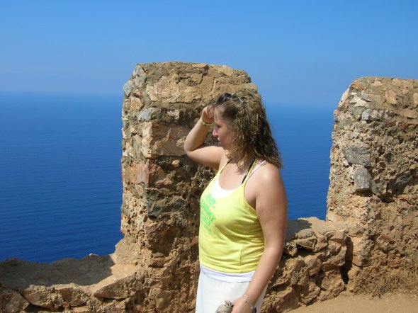Touristin in Alanya, Türkei Touristin in Alanya, Türkei