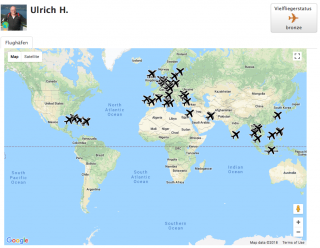 Weltkarte/World Map, Airports, Ulrich H, Bronze/Bronce Weltkarte/World Map, Airports, Ulrich H, Bronze/Bronce