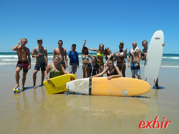 Every Wednesday is Beach Day with the guests and crew of the hostel. photo: Christian Maskos Every Wednesday is Beach Day with the guests and crew of the hostel. photo: Christian Maskos
