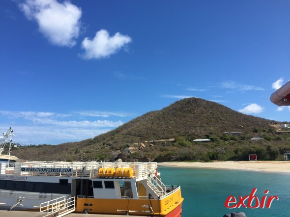 Nach 40 Minuten war das Ziel erreicht: Virgin Gorda, die drittgrößte der Britischen Jungferninseln. Nach 40 Minuten war das Ziel erreicht: Virgin Gorda, die drittgrößte der Britischen Jungferninseln