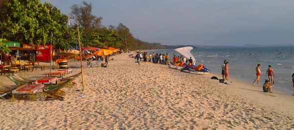 Sihanoukvilles schöne Strände, Kambodscha Sihanoukvilles schöne Strände, Kambodscha