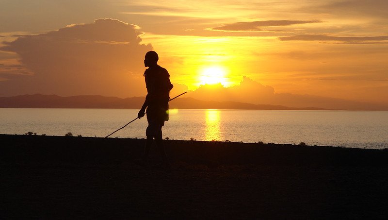 Turkana See, Kenia Turkana See, Kenia