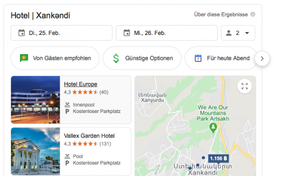 Hotels in Stepanakert Hotels in Stepanakert