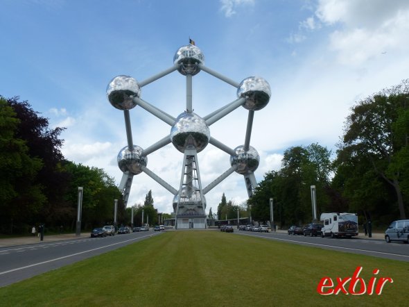 Das Atomium in Brüssel. Foto: FlyWolf
