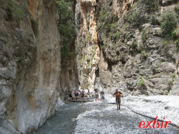 Samaria Schlucht auf Kreta. Foto: FlyWolf
