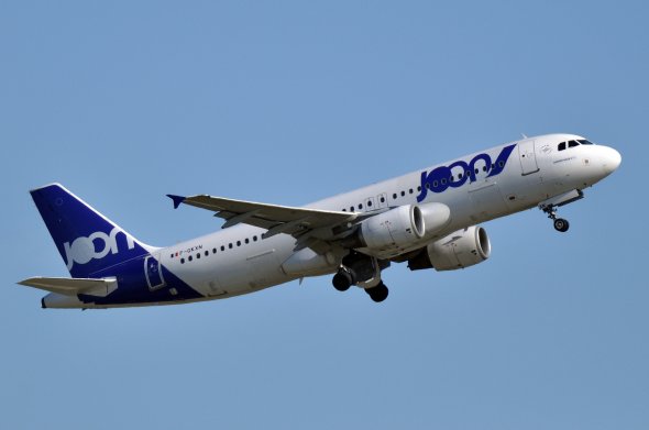 Ein Airbus A320 der französischen Joon - schon bald nicht mehr in der Luft? Ein Airbus A320 der französischen Joon - schon bald nicht mehr in der Luft?