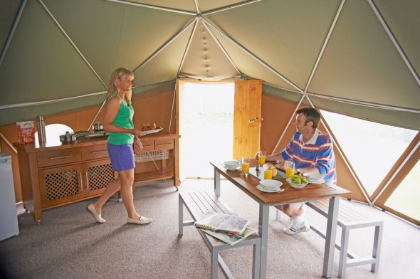 Glamping at Perran Sands Holiday Park Glamping at Perran Sands Holiday Park