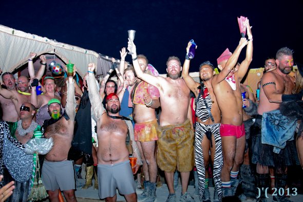 Burning Man Festival und Party 2013 Nevada USA Burning Man Festival und Party 2013 Nevada USA