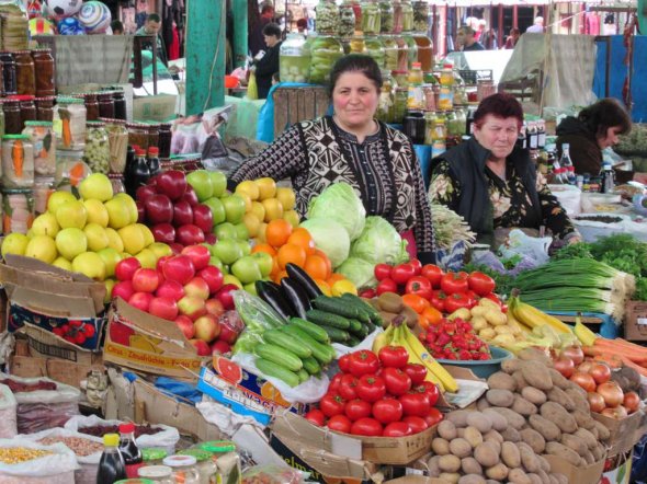 Stepanakert Market Fresh fruit and vegetables are available at the public market in Stepanakert, Republic of Nagorno Karabakh. Stepanakert Market Fresh fruit and vegetables are available at the public market in Stepanakert, Republic of Nagorno Karabakh.