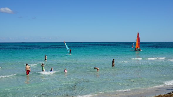 Strand bei Varadero. Strand bei Varadero.