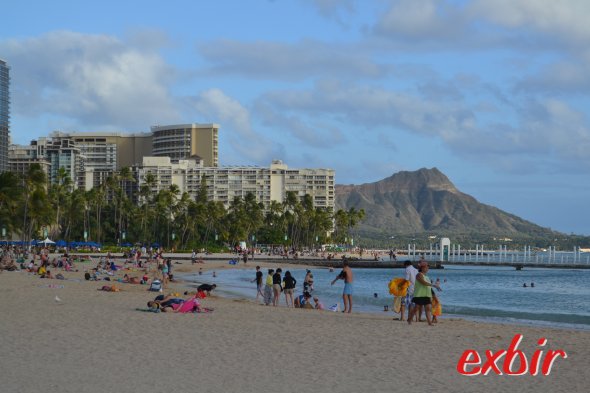 Strand bei Waikiki. Foto: Maskos Strand bei Waikiki. Foto: Maskos