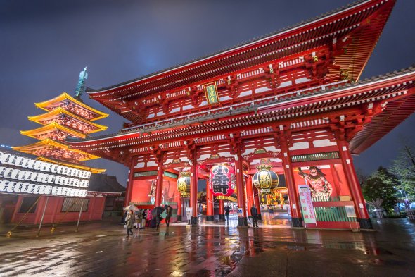 Sensoji - Asakusa Kannon Tempel in Tokio, Japan