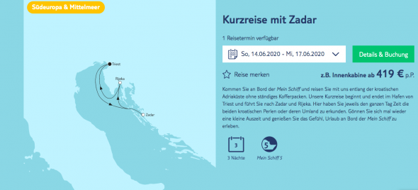 Tolle Kurzreise Mit Der Meinschiff 5 Zum Ungewöhnlich