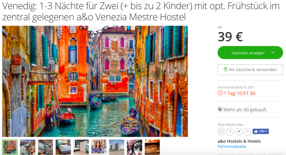 Screenshot von groupon.de Screenshot von groupon.de