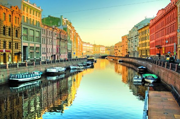 River Architecture Russia - St Petersburg Russia