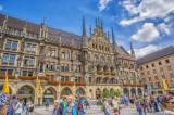 Around Marienplatz, das Rathaus, München, Deutschland