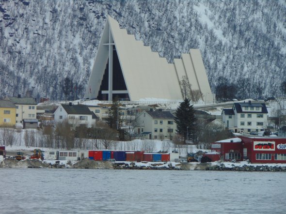 Die arktische Kathedrale in Tromsö. Die arktische Kathedrale in Tromsö.
