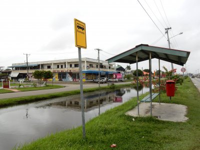 Paramaribo Bushaltestelle. Paramaribo Bushaltestelle.