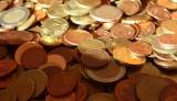 Cent und Euro-Münzen
