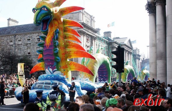 St. Patricks Day Parade in Dublin.  Foto: Christian Maskos