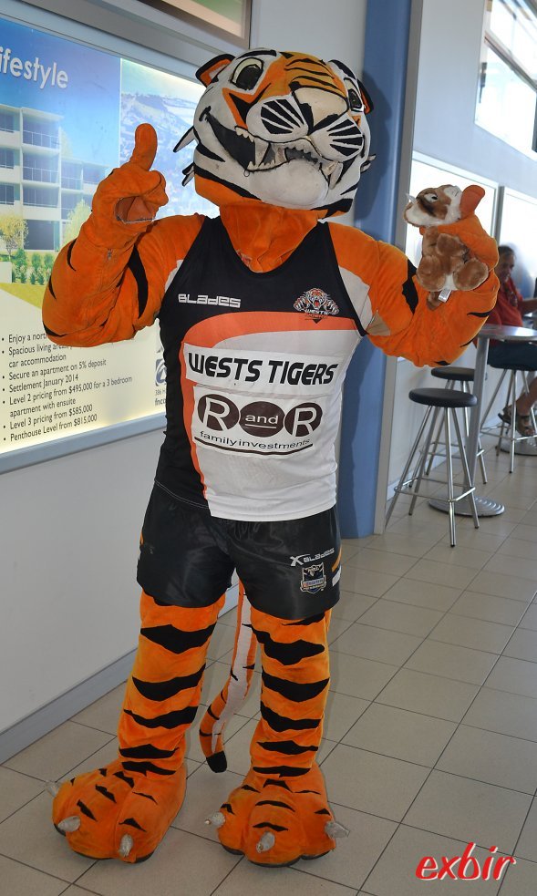 Ein "etwas falscher" Tiger wurde vom Airport gestellt. Foto: Christian Maskos Ein "etwas falscher" Tiger wurde vom Airport gestellt. Foto: Christian Maskos