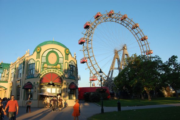 Prater in Wien, Österreich Prater in Wien, Österreich