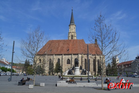Piaza Uniri  mit in Cluj.  Foto: Christian Maskos