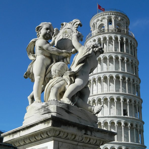 Impressionen aus Pisa, Italian