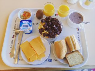 Frühstück Youth Hostel La Rochelle